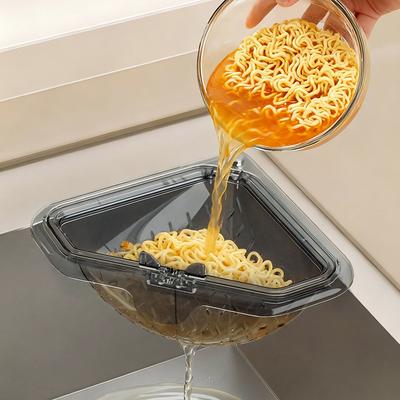 1Pcs Separate Anti-leak Sink Drain Basket Filter Quickly Detachable Openable Bottom Cover Kitchen Sink Filter Strainer Magnetic