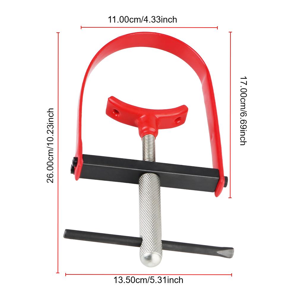 Motorcycle Clutch Pulley Tool Clutch Flywheel Holding Tool Flywheel Pulley Holder Universal Tighten Device Sprocket Holder