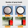Modifiable four hundred two thousand Net Garden Sprinkler Nozzle For Fledglings Flowers Bushes Permanent ABS Rustless Connection Irrigation Tool