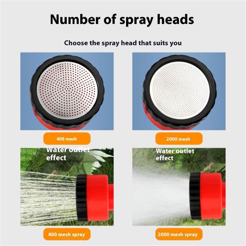 Modifiable four hundred two thousand Net Garden Sprinkler Nozzle For Fledglings Flowers Bushes Permanent ABS Rustless Connection Irrigation Tool
