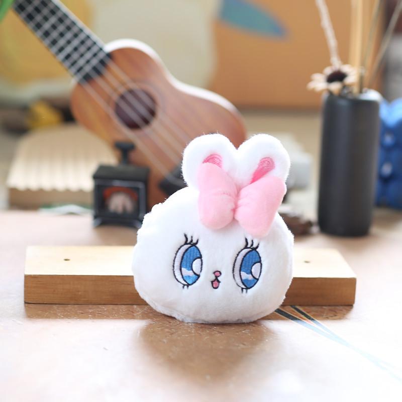 Cute Little Rabbit Coin Wallet Pendant Plush Toy Doll Bag Hanging Decoration Keychain Doll Doll Doll