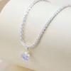 Hegaze 1pc Luxury Shimmering Necklace