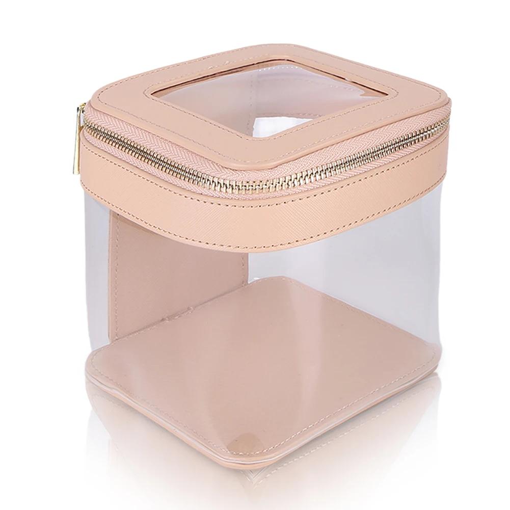 Women Cute Toiletry Bag Waterproof Cosmetic Organizer Bag Portable Zipper Cosmetic Bag for Home Business Trip