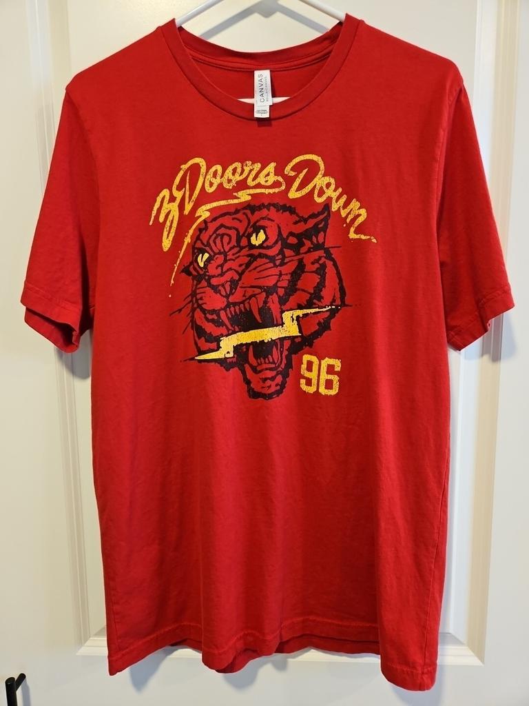 3 Doors Down Band Tour 96 Red For Fan T-shirt S to 5XL 2F1884