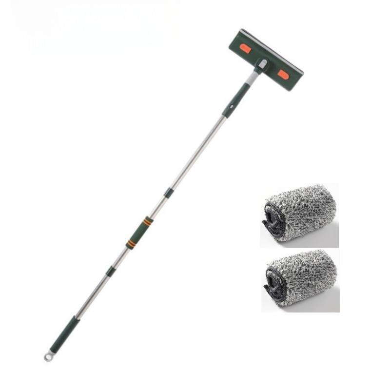 

206см Очиститель окон Удлиненная телескопическая штанга Скребок для мытья окон Скребок для стекла 144cm