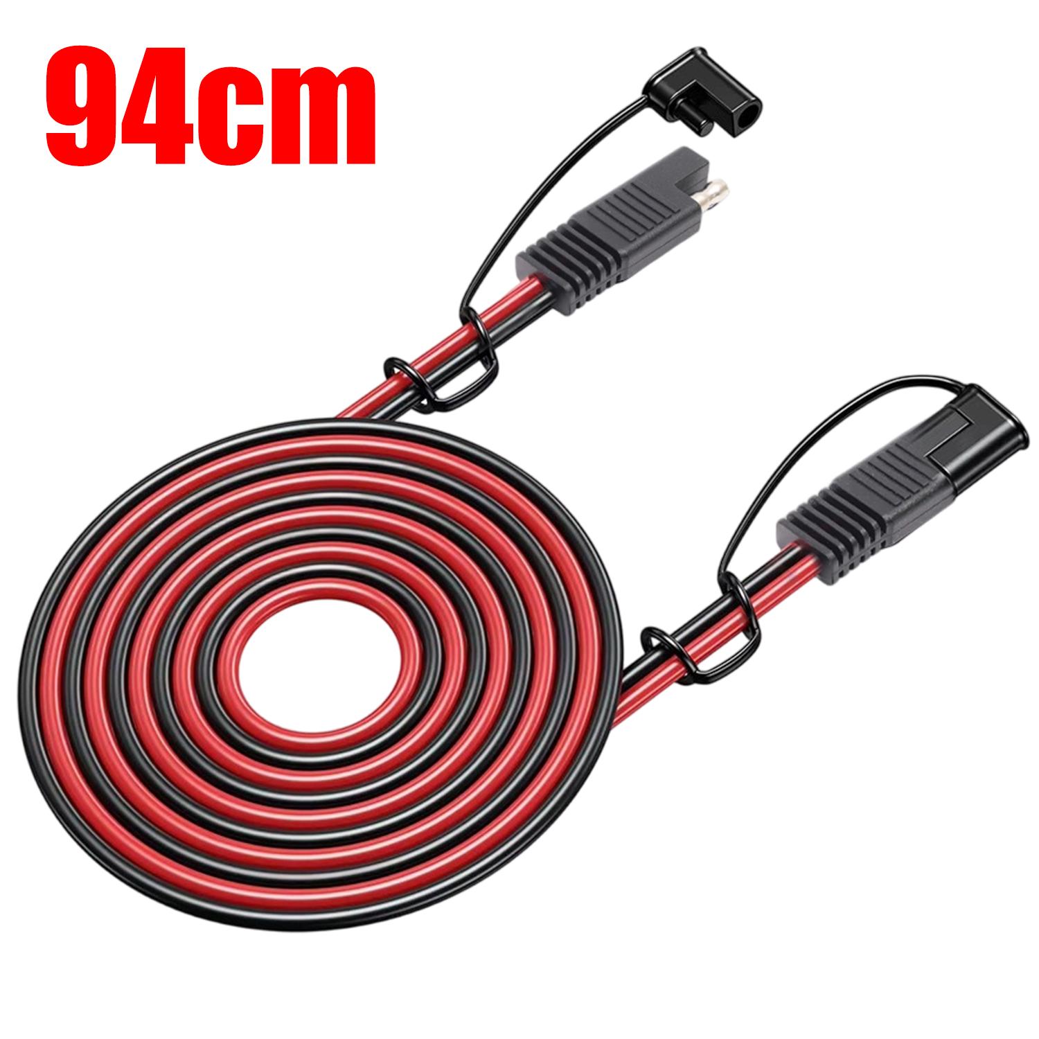 

Battery Charging Cable SAE To SAE 12V-36V Quick Disconnect Extension Cable Waterproof Car 16 AWG Line Automotive Extension Cable