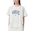 (WMNS) New Balance Big NBSC T-Shirt Asia Sizing 'White Blue' Women's AWT42313-CIC