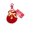 Car Keyring Lucky Keychain Cartoon Knit Doll Pendant Cute Fu Bag Keychain  New Year Gift