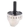WB03K10265 Bedienknopf Passend für GE CGS985SET1SS CGS985SET2SS CGS985SET3SS Gasherd Edelstahlherd Ersatz