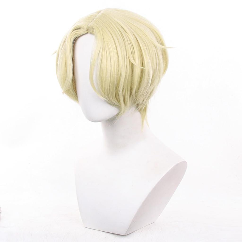 Alien Stage Cosplay Luca Anime Costume Disguise Everyday Cultural School Cosplay Wig Net Included Wig, Wig, Heat-Resistant Wig, Wig, Wig, Wig,