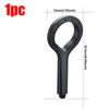 1-3Pcs Ring-shaped ABS Large Panel Spray Water-saving Shower Head Anti-blocking Handheld Bath Showerhead Rainfall Shower Set