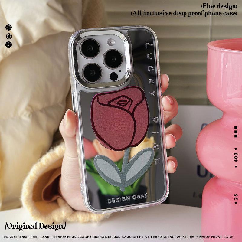 Etui Zhitai na iPhone 15 Pro Max - Pasuje do 13/12, Stylowy trzyczęściowy design lustrzany dla 14Pro