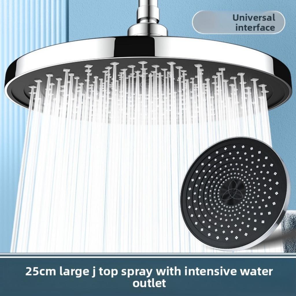 Top Spray Large Water Volume Pressurized Shower Showerhead, Pressurized Single Head Showerhead for Showering, Household Shower Showerhead