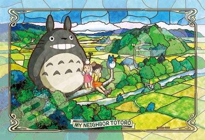 ENSKY My Neighbor Totoro A Sunny Day In May Art Crystal Jigsaw Puzzle 300 Pieces ART CRYSTAL JIGSAW 300-AC036