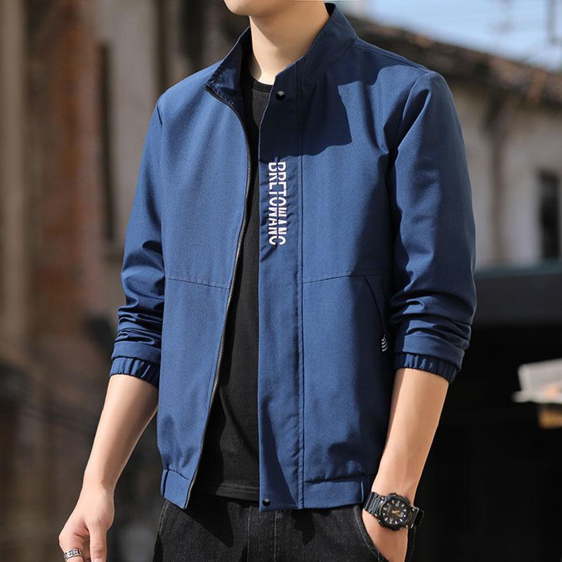 Stand-up Collar Spring Wear New Men's Korean Version of Casual Youth Versatile Outdoor Jacket