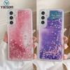 Θήκη Σιλικόνης με Γκλίτερ Για Samsung Galaxy A17 A16 A26 A36 A56 A07 A15 A25 A35 A55 5G A14 A24 A34 A54 A05S A73 A53 A23 A13 Κάλυμμα