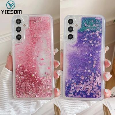 Třpytivý silikonový kryt pro Samsung Galaxy A17 A16 A26 A36 A56 A07 A15 A25 A35 A55 5G A14 A24 A34 A54 A05S A73 A53 A23 A13