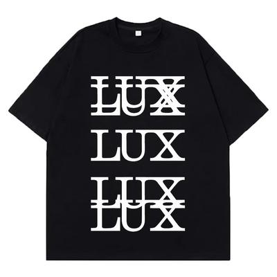 Rosalía LUX TRACKLIST Graphic Tshirt Men Women Fashion Hiphop Tshirts Shortsleeved Cotton Casual Harajuku Loose Tshirts