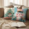 Weihnachts-Nussknacker-Themen-Kissenbezüge: Merry & Bright Designs Sofabett Kissenbezug, Neujahrs-Heimdekoration