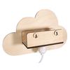 Kit en bois Lampe Petit nuage,FSC MixCred, nature, 31x18,5x7,5cm, 6 - pces, boîte 1kit
