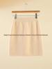Women's 100% Pure Wool Hip-Hugging Slim Skirt - Fashionable and Sexy