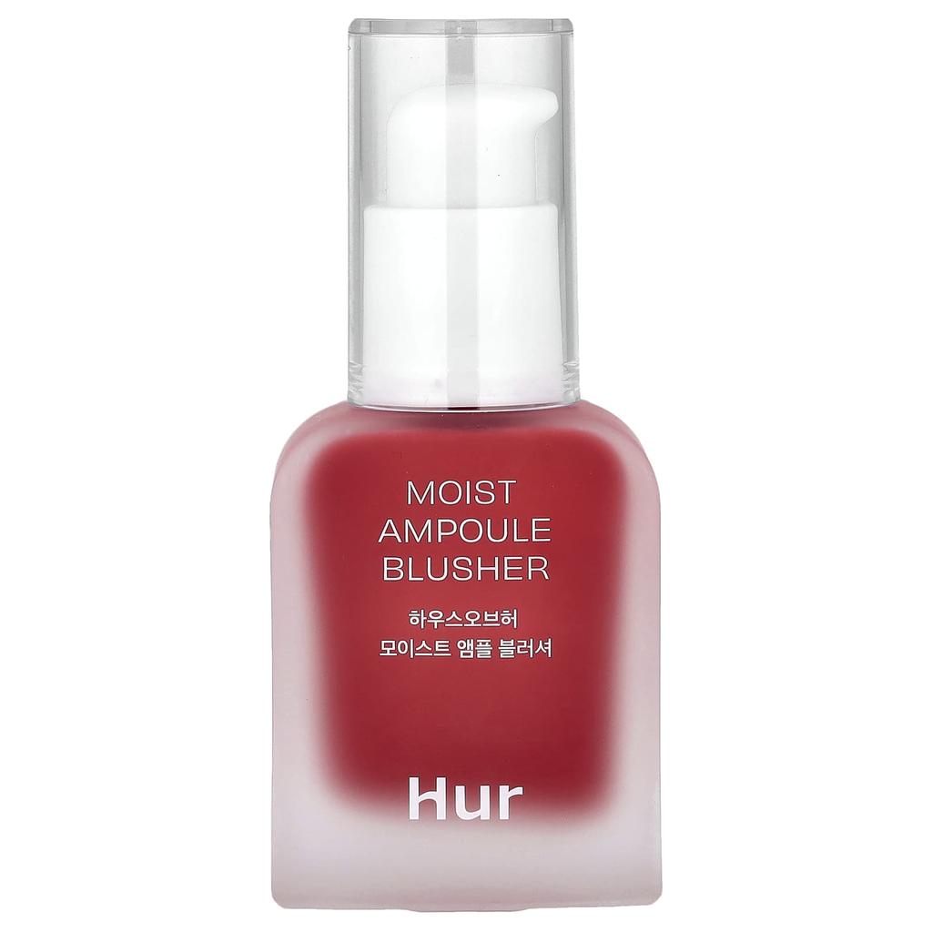 House of Hur, Moist Ampoule Blusher, 02 Deep Plum, 20ml (0.67 fl oz)