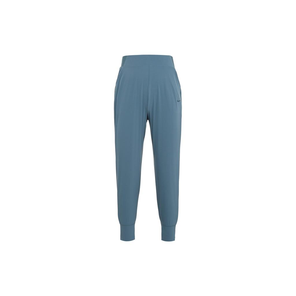 Nike Casual Pants Women's Blue Moderate Straight Fit Pants CU4611-058
