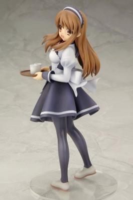 Die Melancholie von Haruhi Mikuru Asahina Dienstmädchen-Figur PVC Komplett Suzumiya Version. (1/8 vorbemalte Figur)