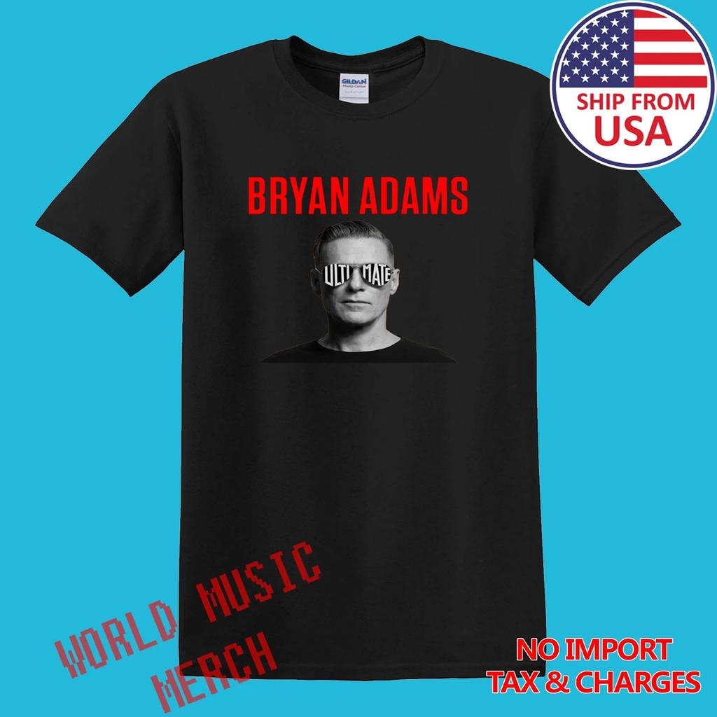 Bryan Adams Ultimate Uomo Nero Taglia S-5XL