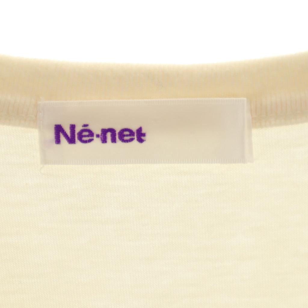 Ne-net made in Japan Short sleeve T-shirt 3 cream Tabata-san Men's Used