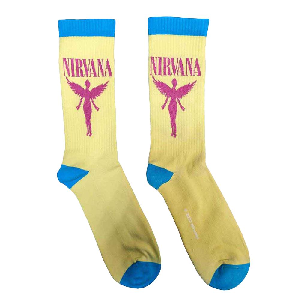 Nirvana Unisex Adult Angelic Terrycloth Ankle Socks