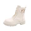 2025 Woman's Fashion Hot Selling High Quality  Boots Short Plush Side Zipper Ankle Boots Winter Women Shoes Fashion Round Head