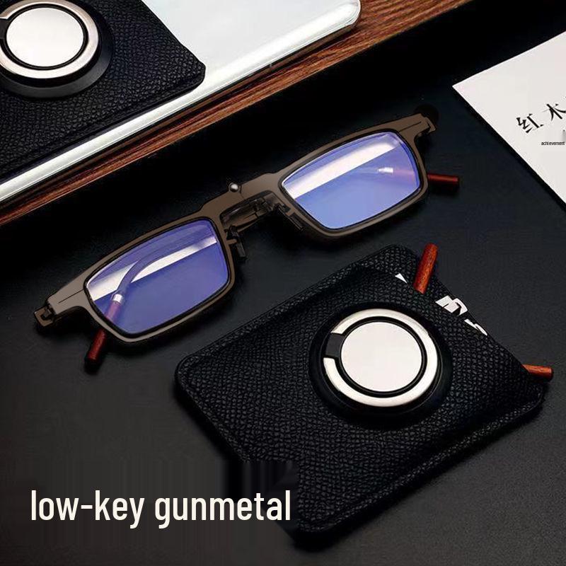 

Сверхлегкие складные очки для чтения без винтов – Защита от синего света, ультратонкие очки из нержавеющей стали для мужчин и женщин 250 degrees (60-64)