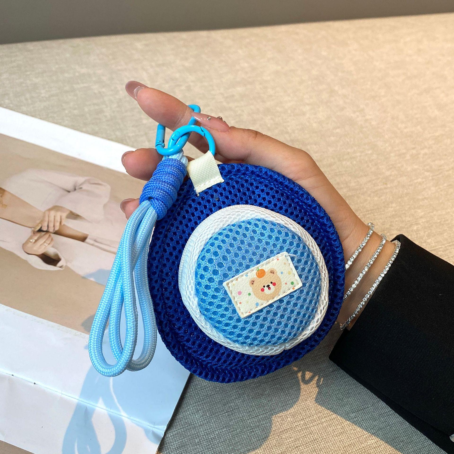 Кулон милый мультяшный кошелек-монетница популярная панама сетчатая сумка дофамин сумка модный мини-ключ сумка для наушников