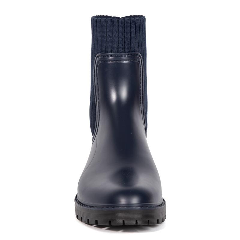 Rain Shoes Women's Adult Rain Boots Water Shoes Women's Non-slip Waterproof Wear-resistant Martin Boots Rain Shoes Snow Boots