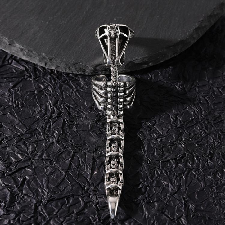 Vintage Cooler Gothic Skorpion Ring Metall Vollfingerringe Schmuck für Damen Herren