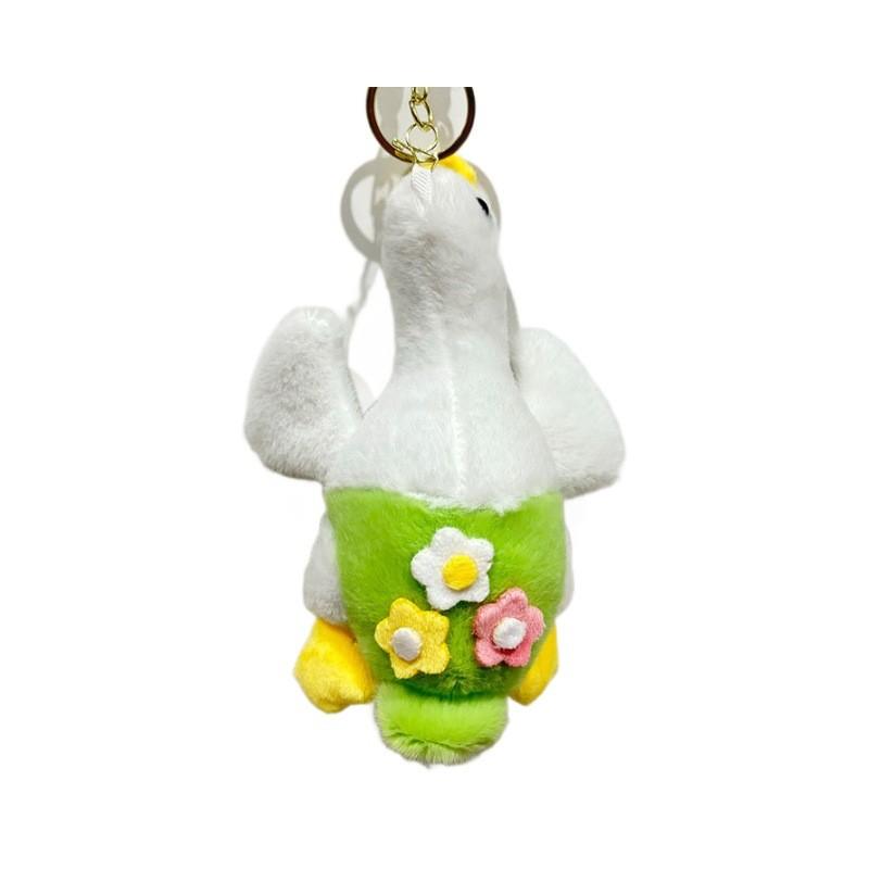 Cute Cartoon Goose Plush Keychain Toys In Bright Colors Ideal For Kids And Collectors