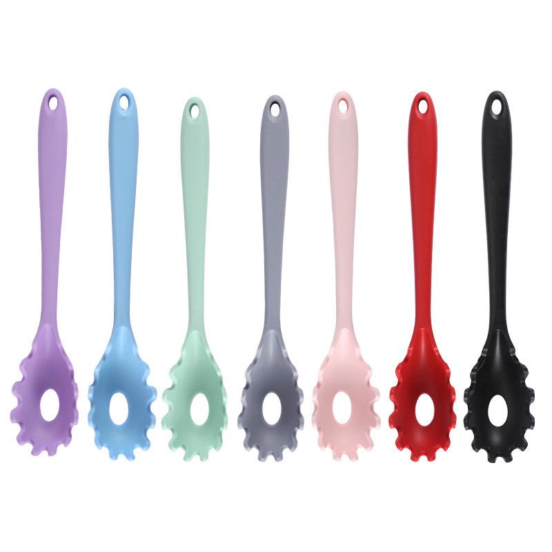 Silicone Cookware Set: Non-Stick Spatula, Ladle & Slotted Spoon with High Temperature Resistance