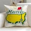 Fashion Mmasters Golf Printingew Cushion Cover Soft  EasyWash Pillow Case  Versatile for Couch Bed Travel and Office