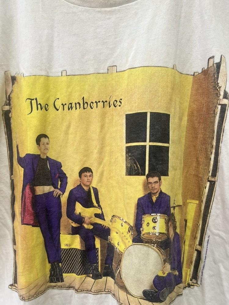 Rare 1996 The Cranberries Band White Short Sleeve Unisex Tshirt S-5XL KH9940 Unisex T-Shirt XXL