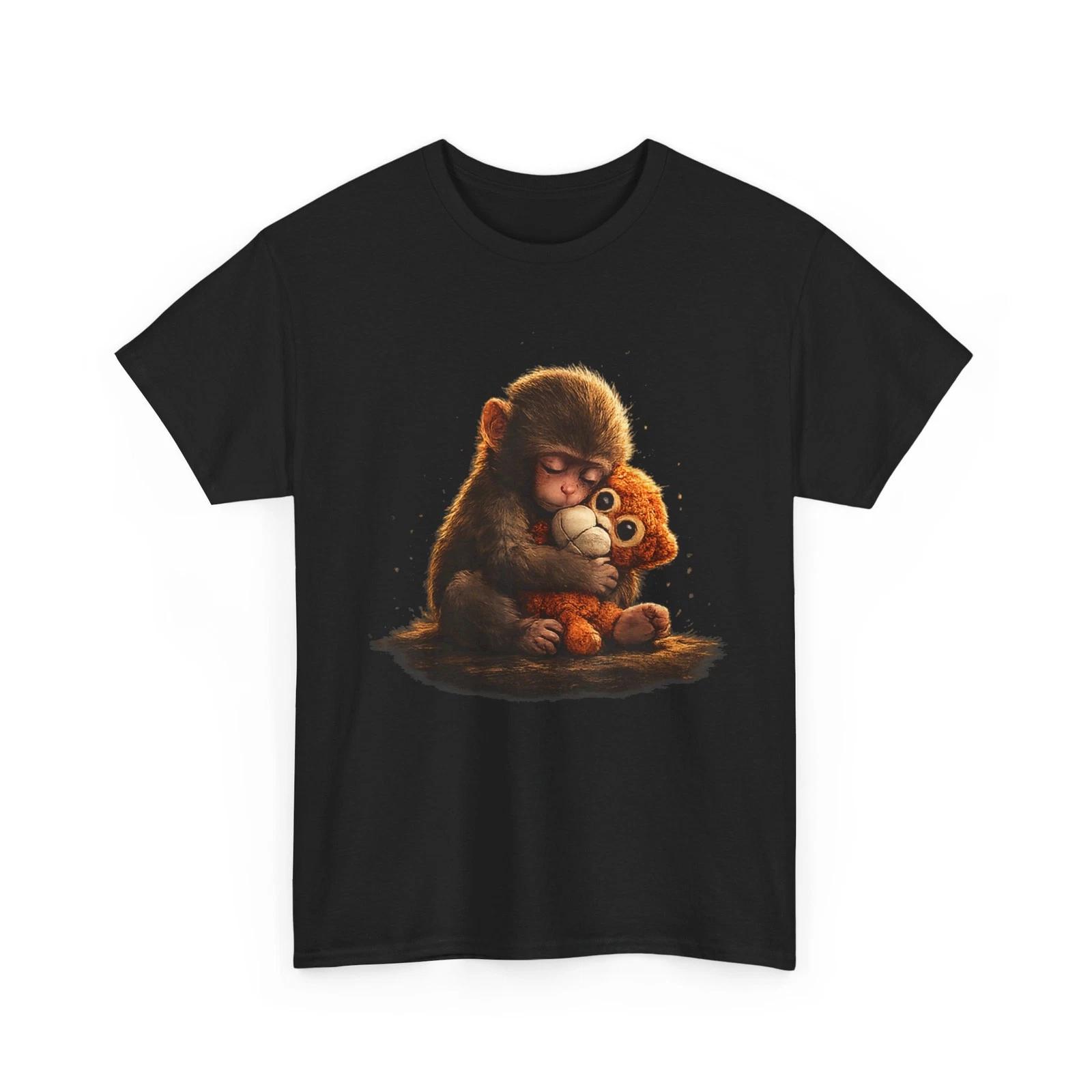 Baby Monkey Punch Shirt, Kawaii Monkey Viral Zoo Japan Shirt 2XL