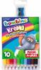 Bambino wooden crayons 10 colors + sharpener