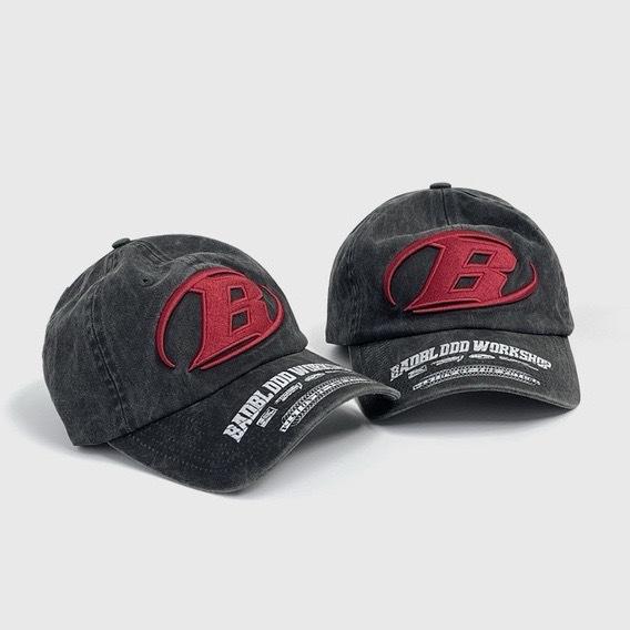 

Korean Dark Style Niche Soft Top Baseball Cap Couple Street Fashion Brand Retro Washing Old Big Head Circumference Baseball Cap Adjustable
