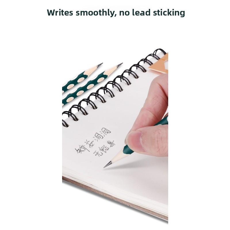 Correct Grip Hole-Pen Set - 12 Writing Pencils with Fine Strokes for Primary School Students - Boxed Set