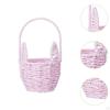 Bunny Basket for Easter And Flower Girl Use, Storage Events Home