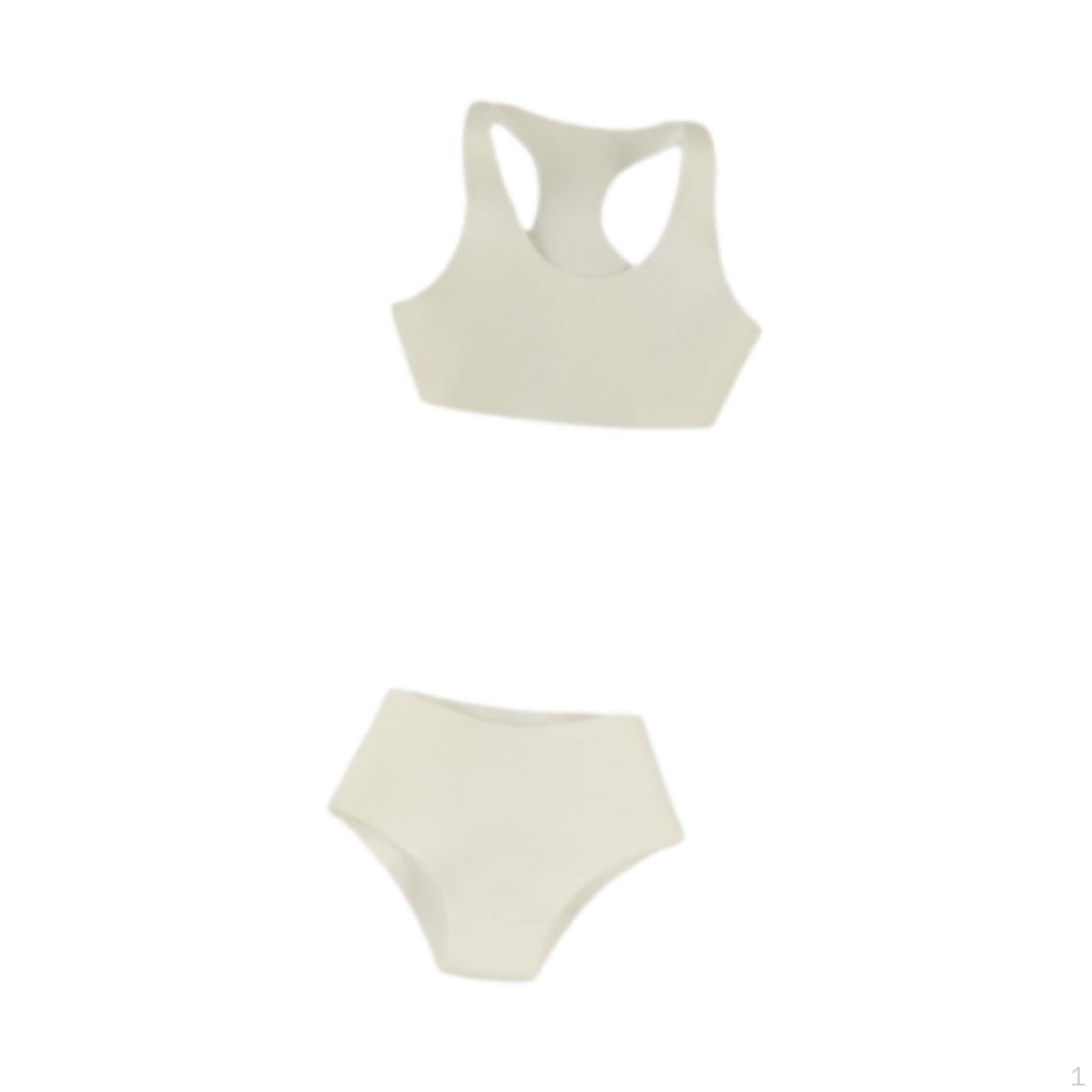 

Наряд для экшн-фигурки масштаба 1/6 с бикини и шортами для 12-дюймовых кукол белый