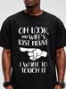 Funny Wife's Last Nerve Pointing Finger T-shirt