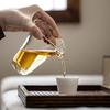 Japanese Style Glass Thickened Fair Cup Heat Resistant Chahai Tea Transparent Justice Cup Household Kung Fu Tea Set Accessories