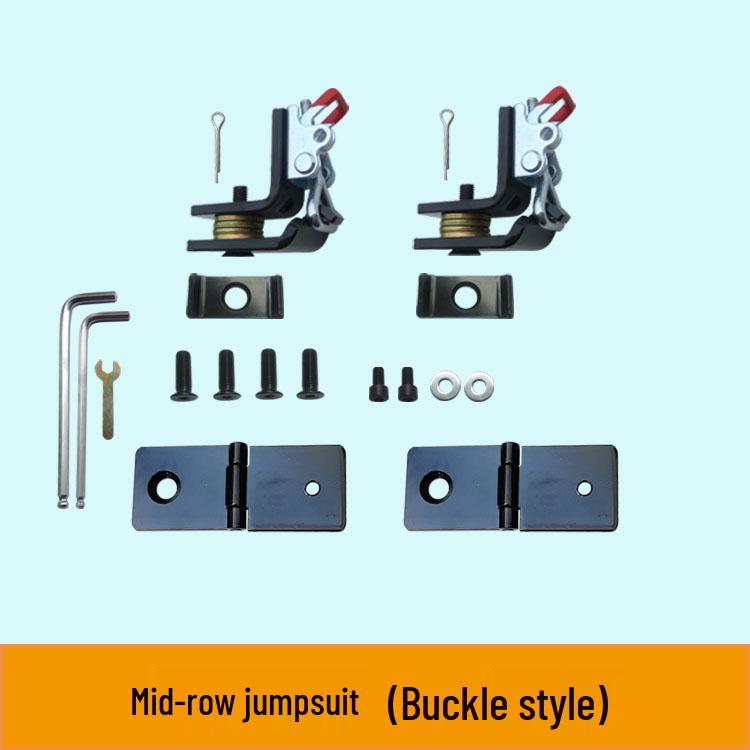 Wuling Rongguang VS Van Seat Modification: Quick-Fold Cargo Space with Leide Zhu Hinge.