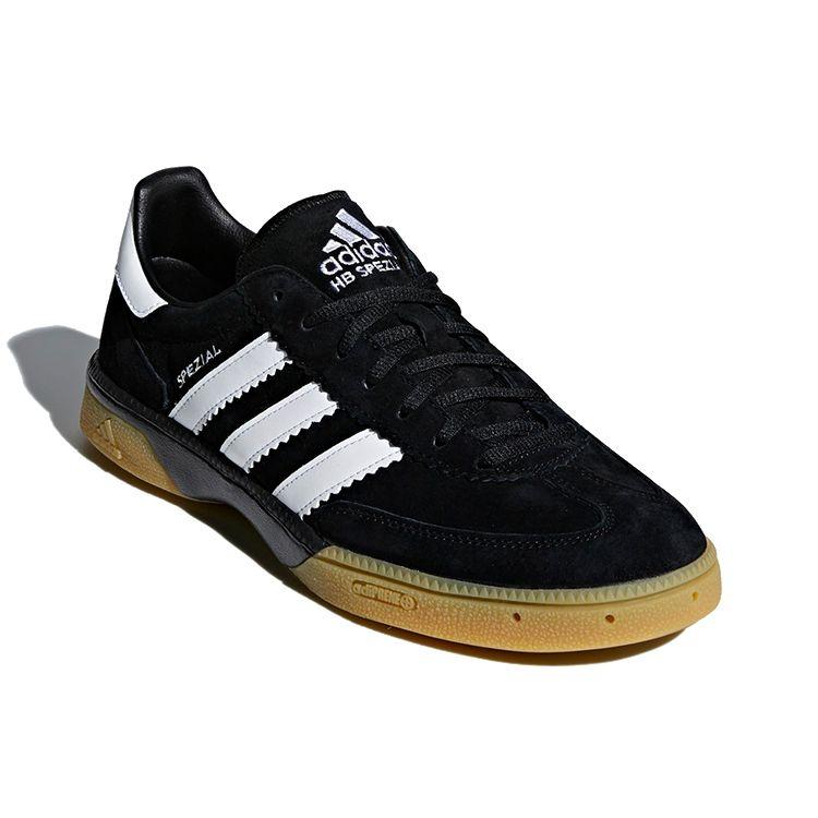 Adidas Originals Handball Spezial Fashion Casual Breathable Low-Top Sneakers Unisex Sneakers Black White M18209
